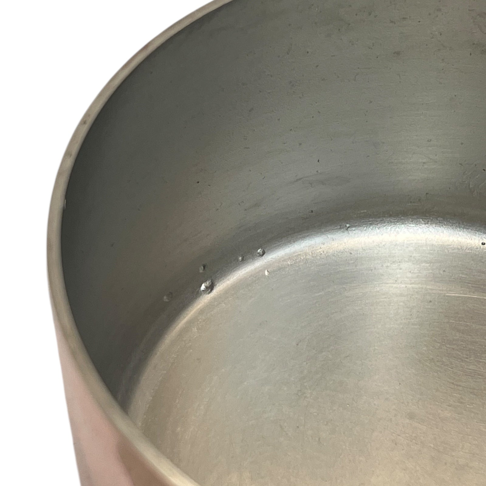 French copper saucepan tin inner