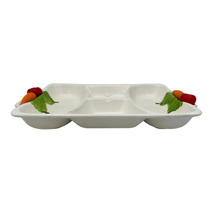 image French ceramic vegetable platter