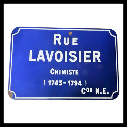 Extra large vintage French road sign for sale from All Things French Store