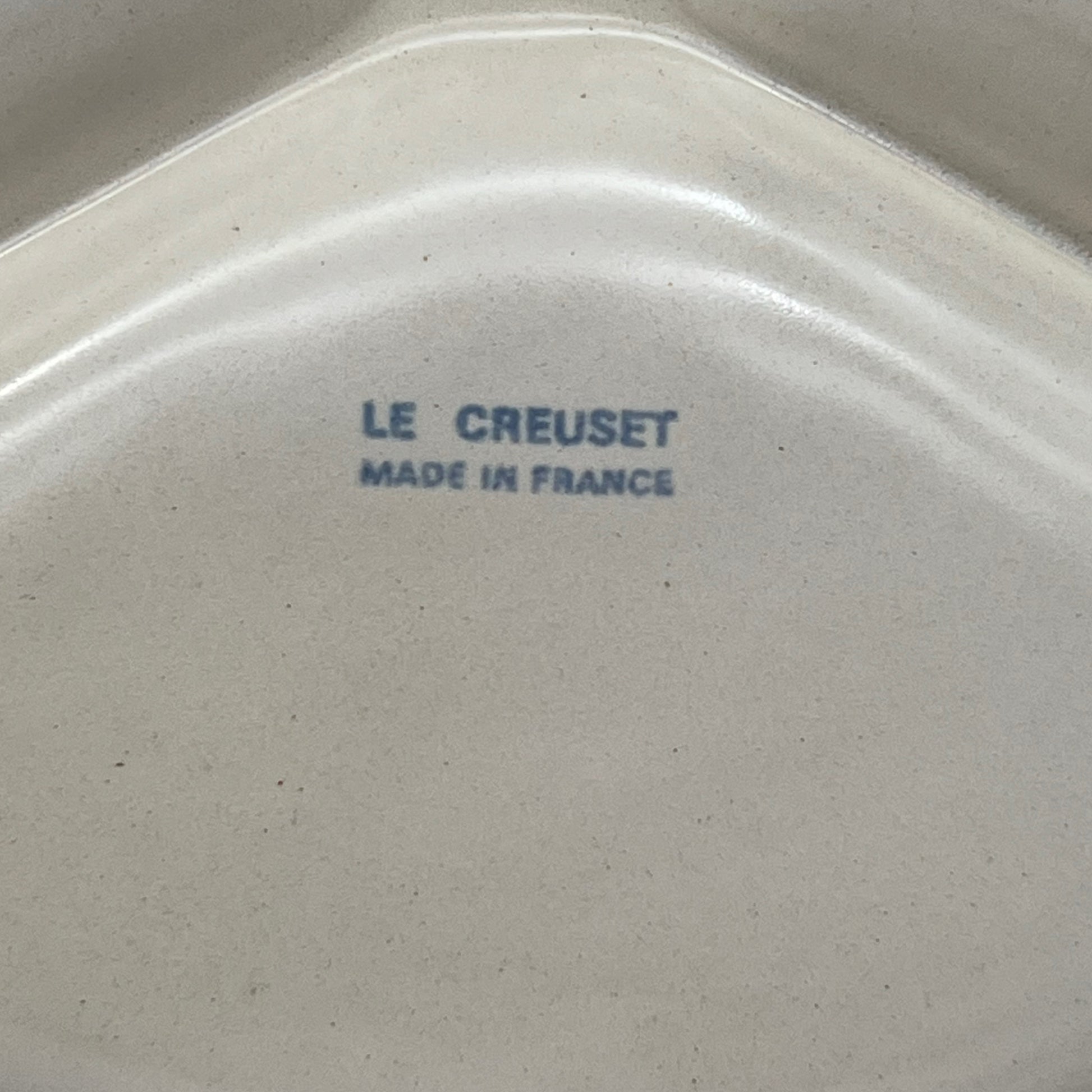 Set of French vintage Le Creuset divided plates for sale