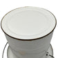 image 18 French vintage enamel lidded bucket