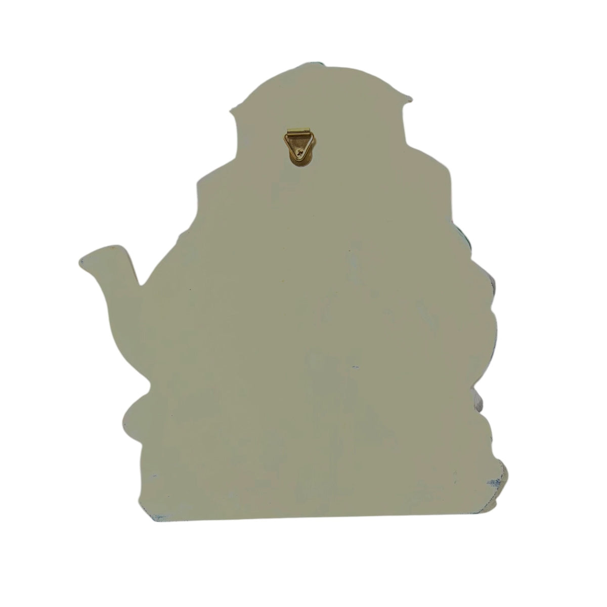 Vintage French Hand-Painted Resin Tea Towel Holder – 3 Hook Kitchen Plaque