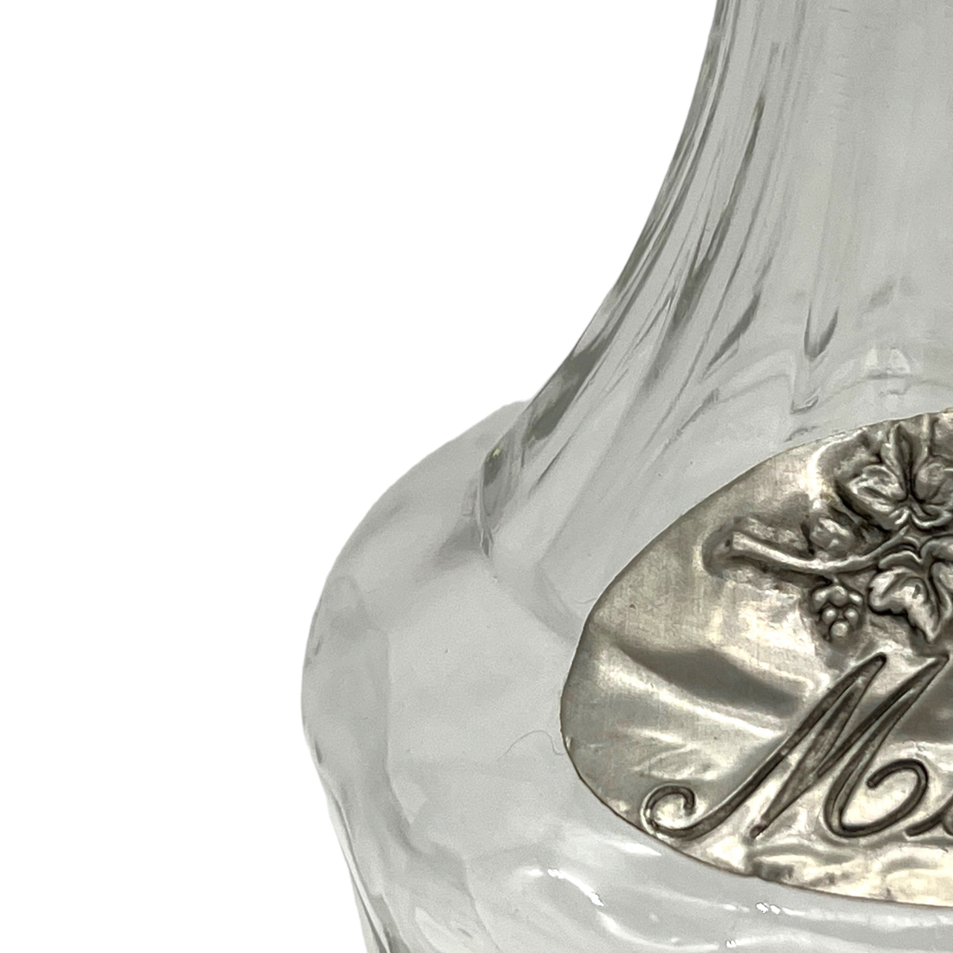image 5 French decanter bottle with Muscat label