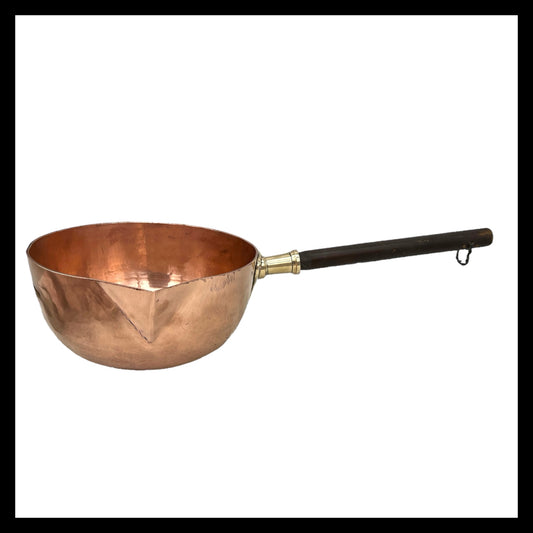 French 2.5mm copper sugar scoop pan for sale by All Things French Store