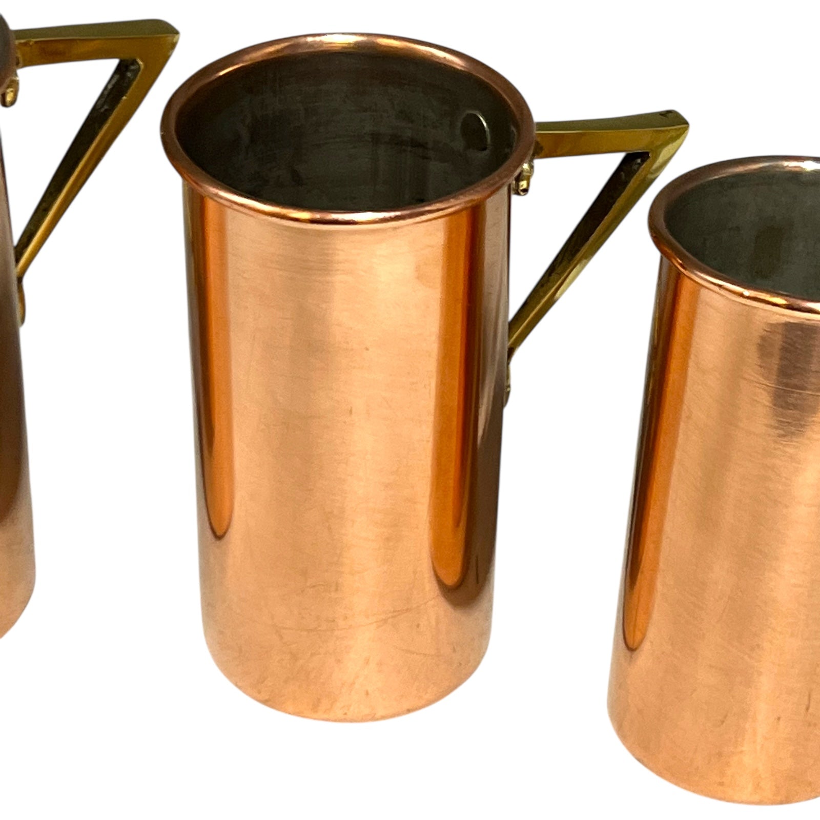 side of copper measure set