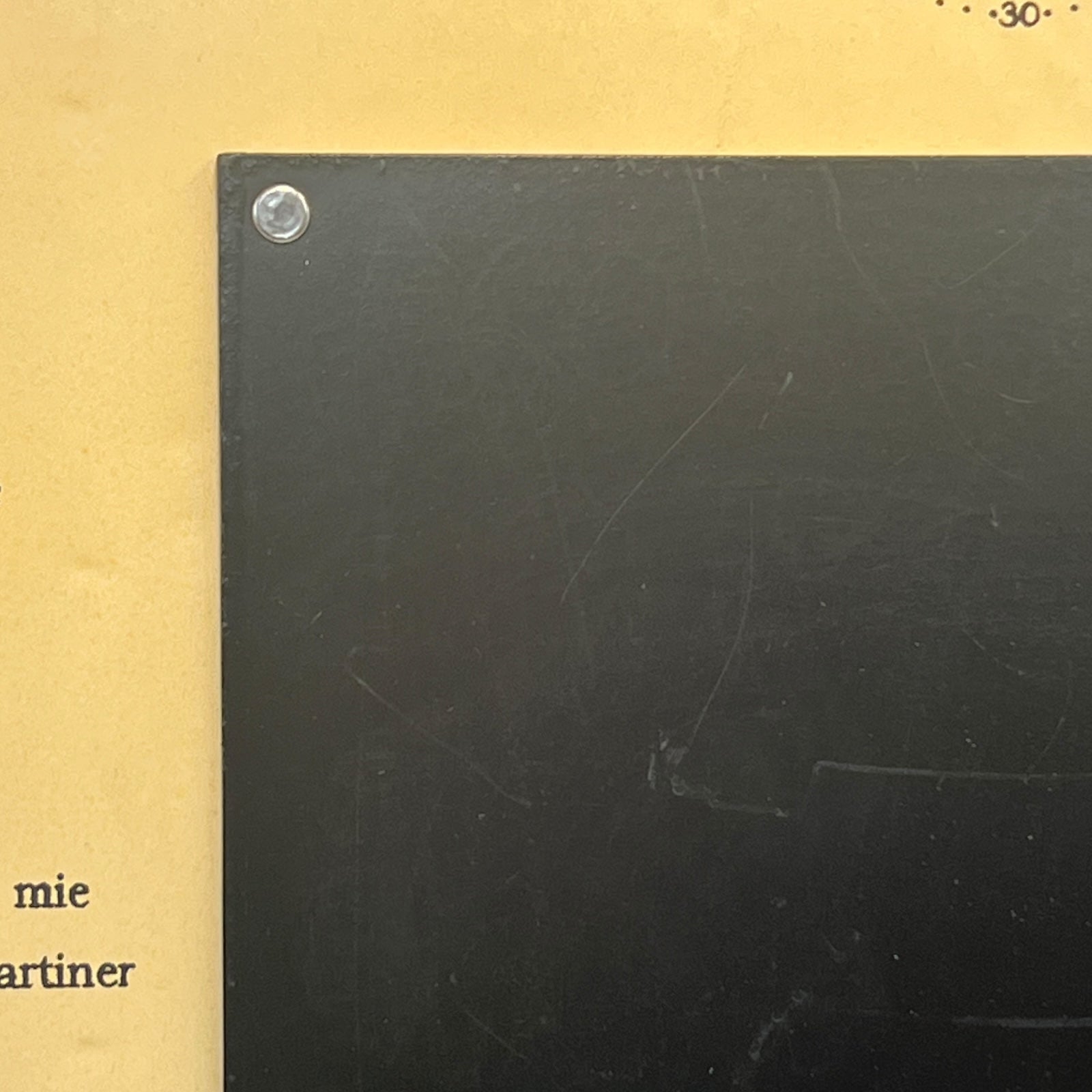 blackboard on shopping list board