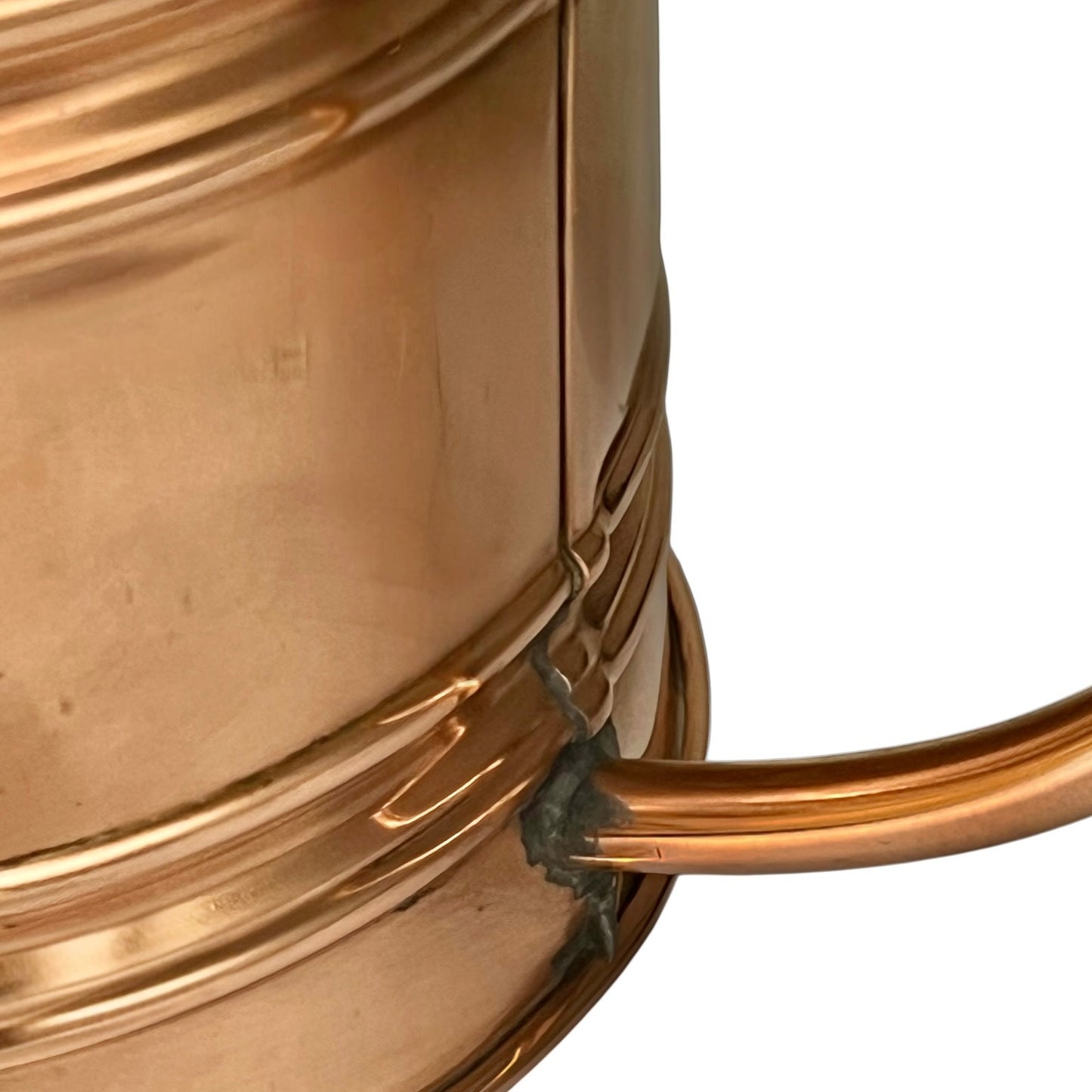 Vintage French Copper Houseplant Watering Can – Indoor Long Spout Plant Waterer – 1 Litre