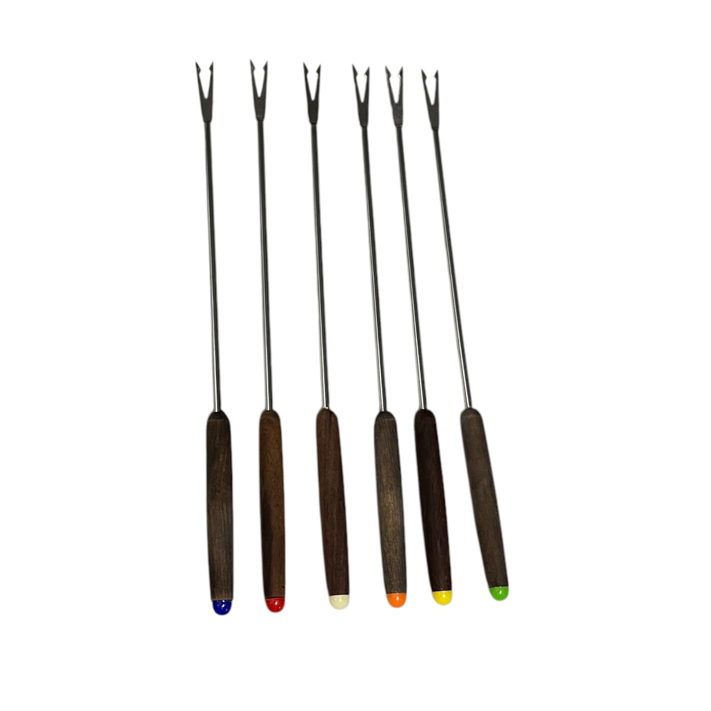 Vintage French Fondue Forks Set of 6