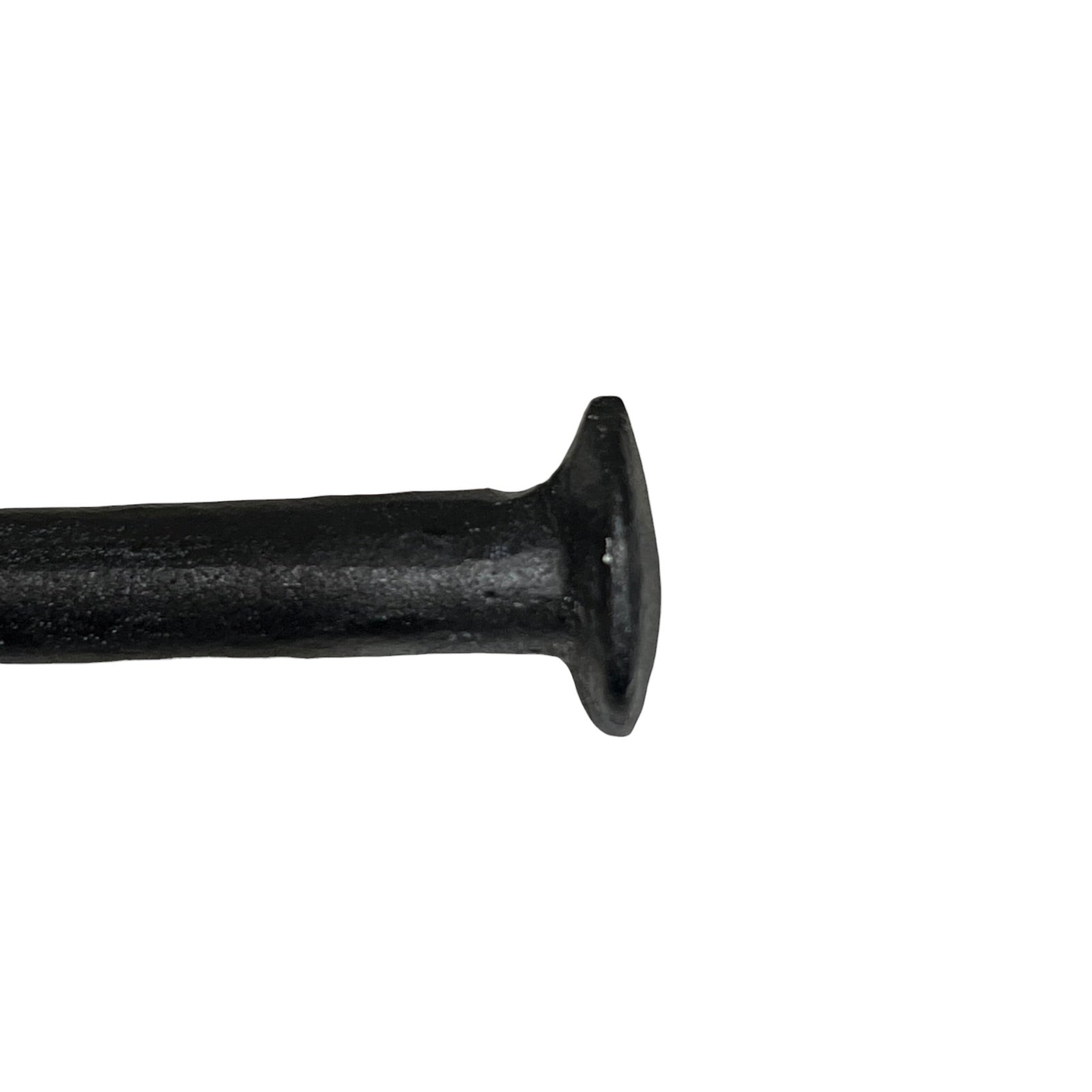 Close-up of a cow toilet roll holder on a white background