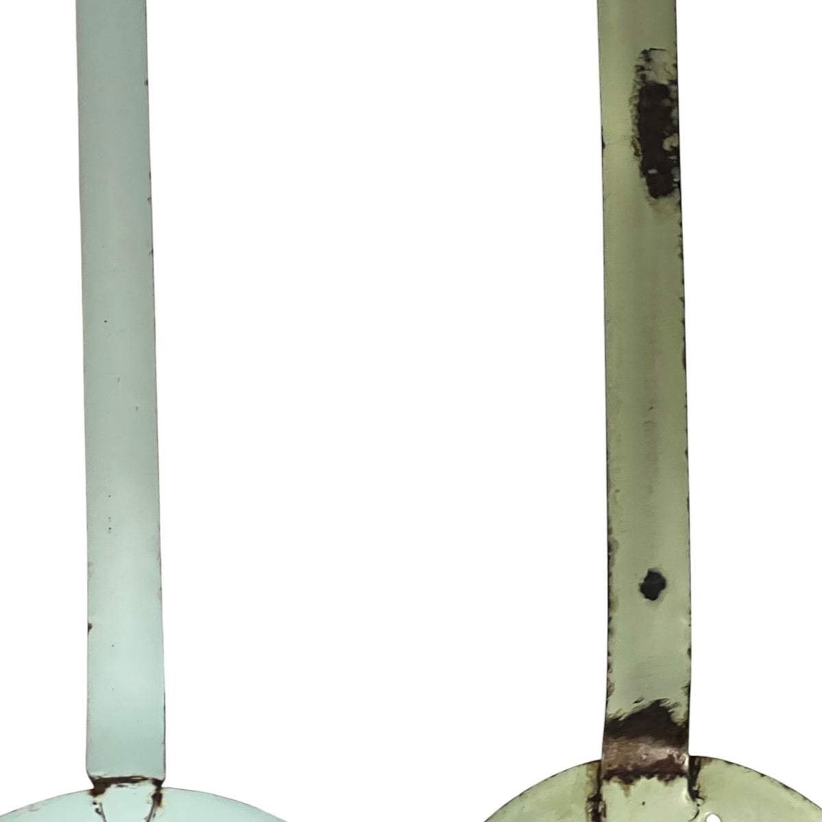Vintage French Enamel Kitchen Utensils – Set of 4 Ladles & Strainers