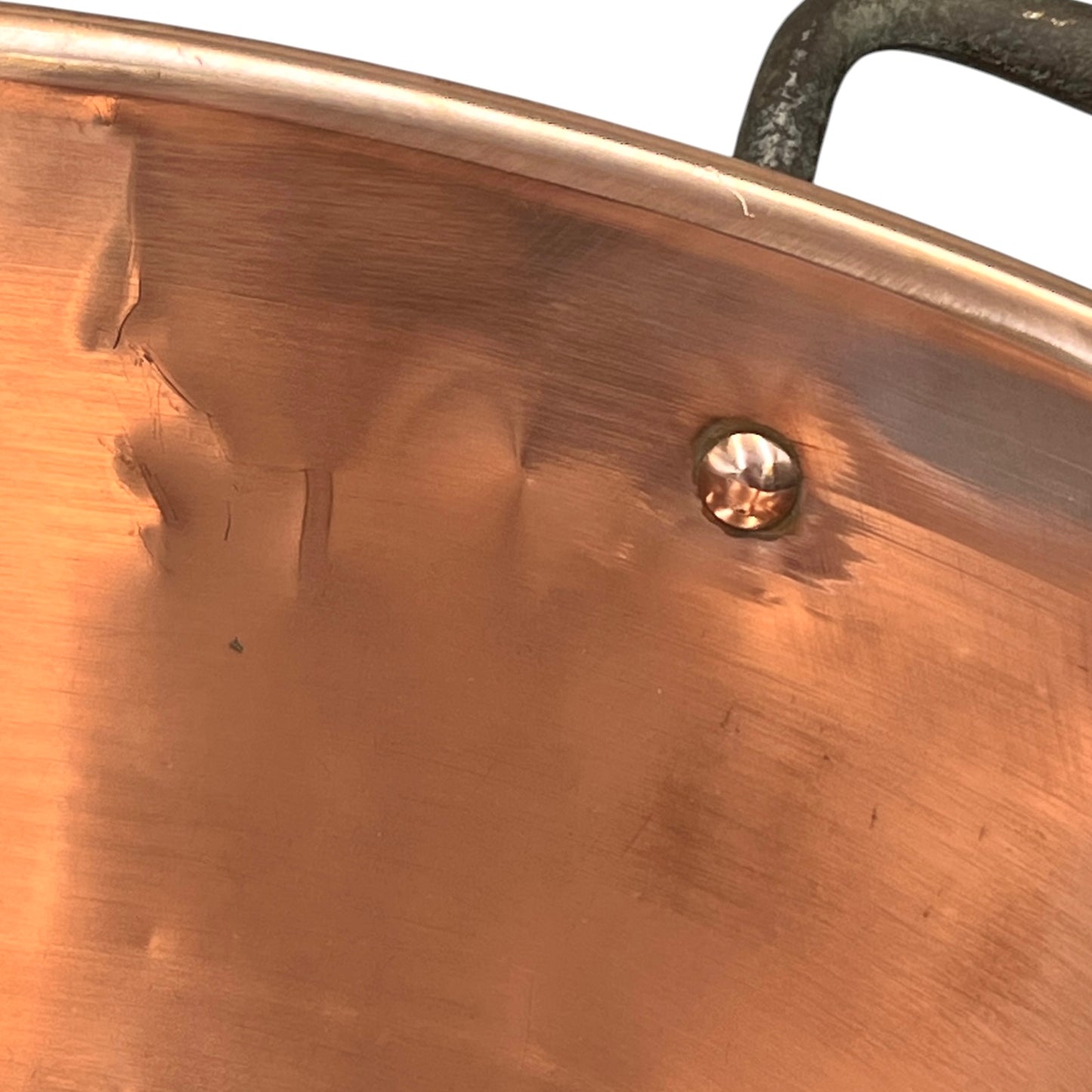 Copper Bathroom Basin, Up Cycled French Camper Van or Cloakroom Sink