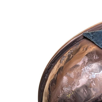 Pair of French Copper Pans with Long Handles – Tin Lined, Rustic Farmhouse Kitchen Decor