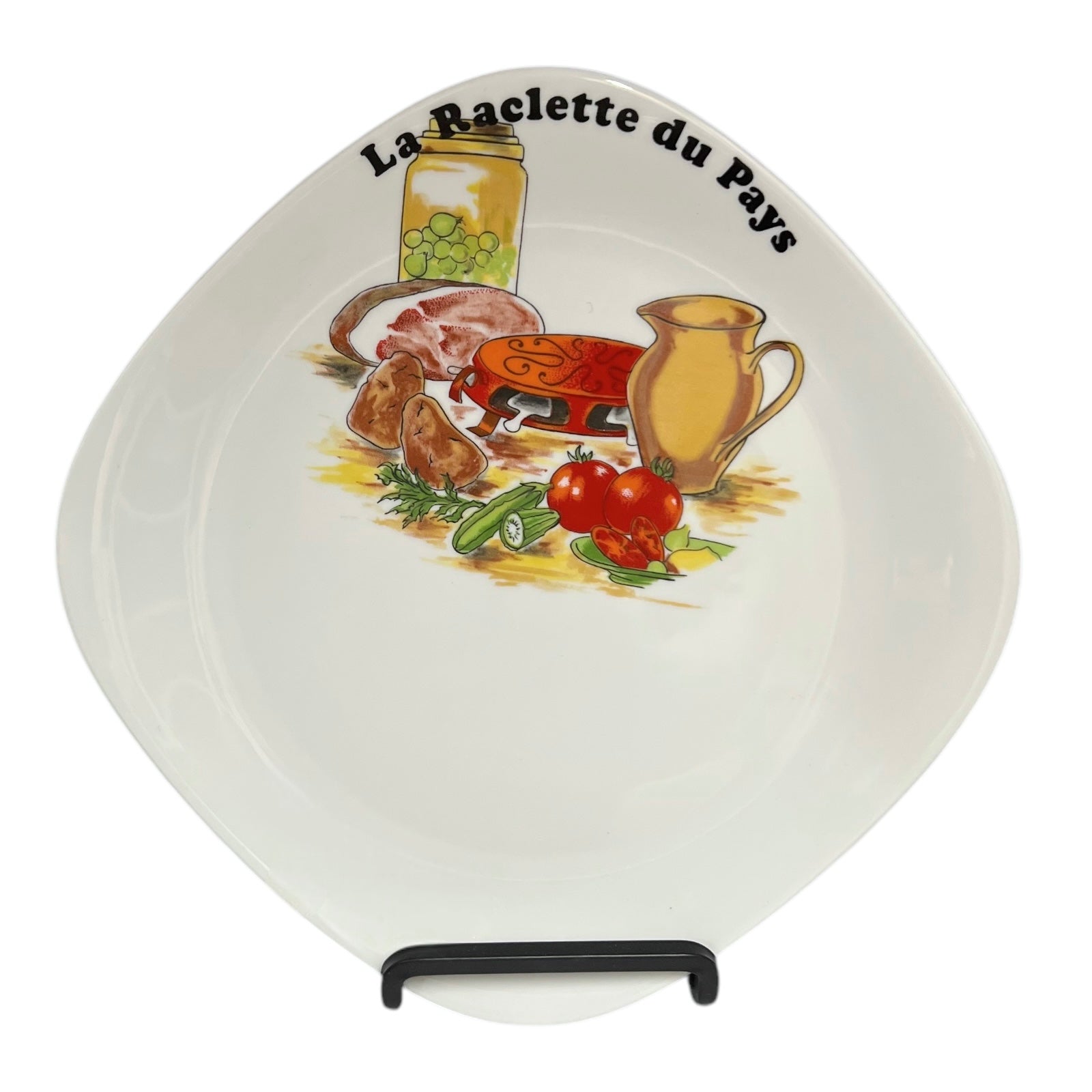 La raclette du pays plate