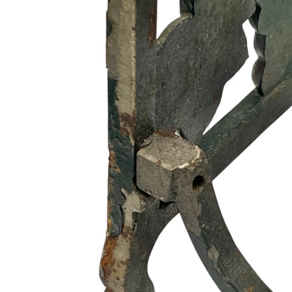 French Vintage Cast Iron Wine Bottle Rack Stand | Holds 12 Bottles | Grape Decor