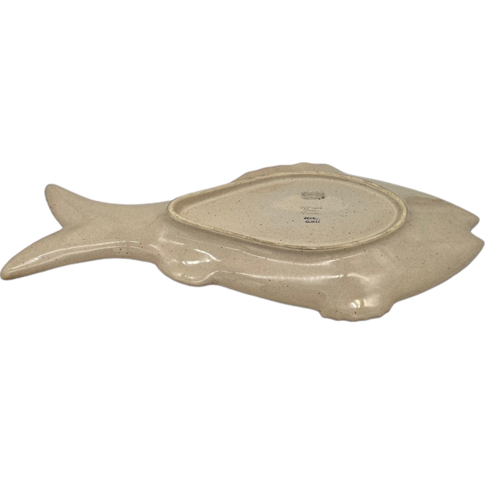 Traditional French large fish shaped serving platter, party platter