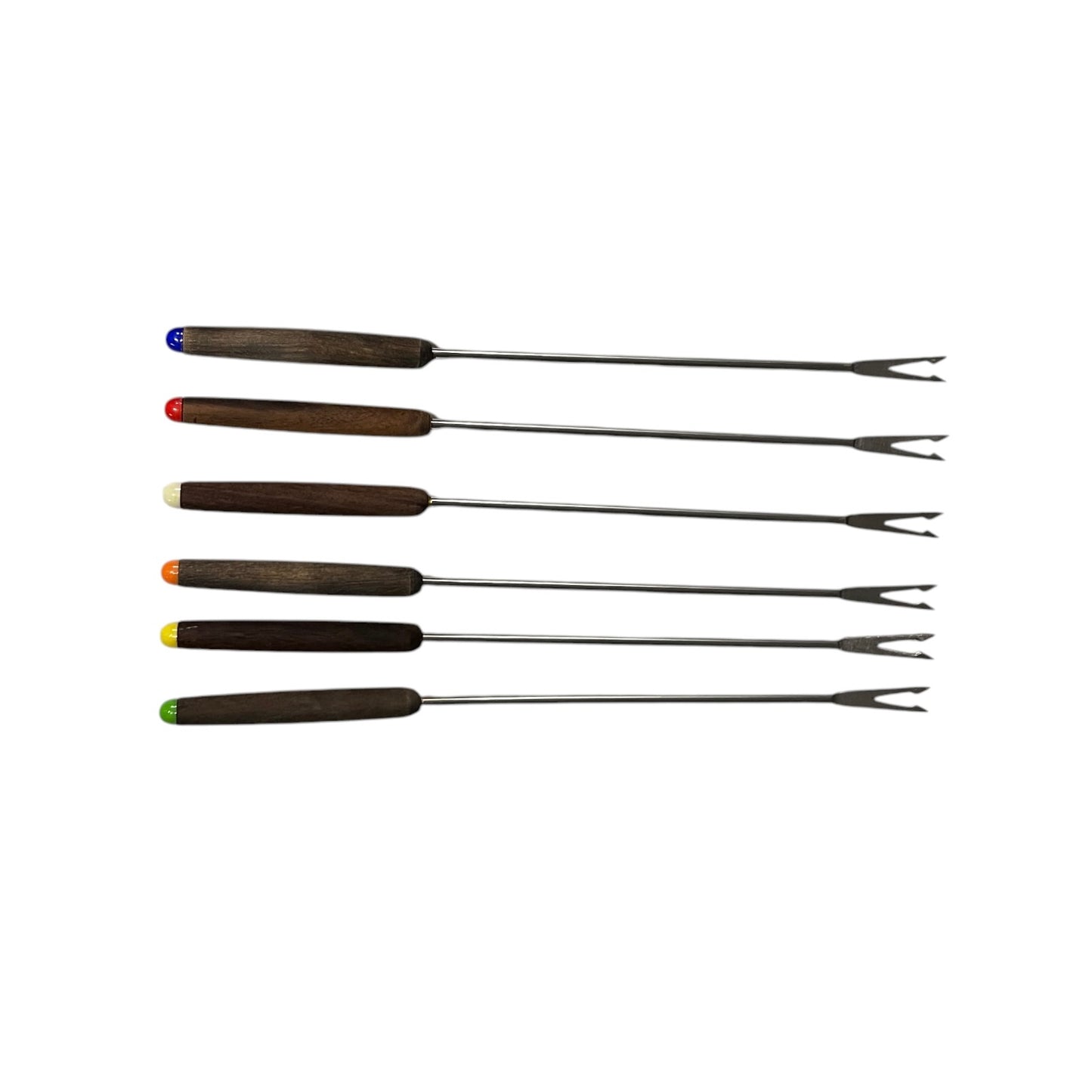 Vintage French Fondue Forks Set of 6