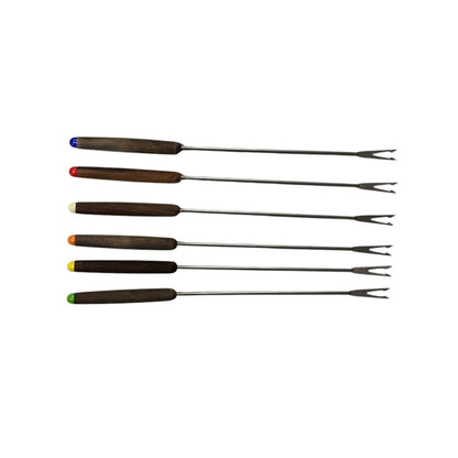 Vintage French Fondue Forks Set of 6