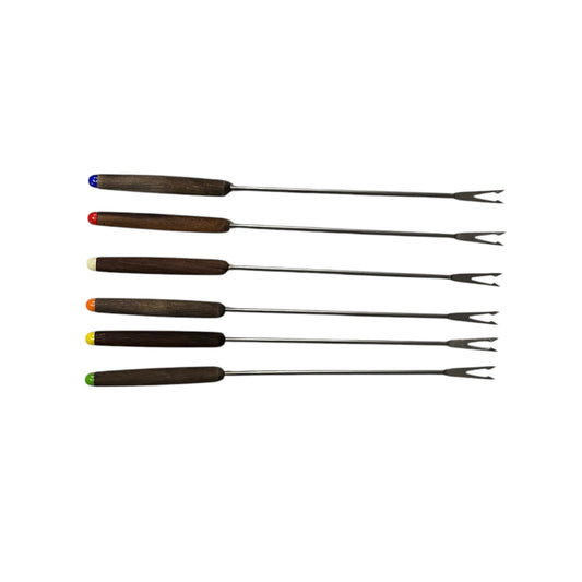 Vintage French Fondue Forks Set of 6