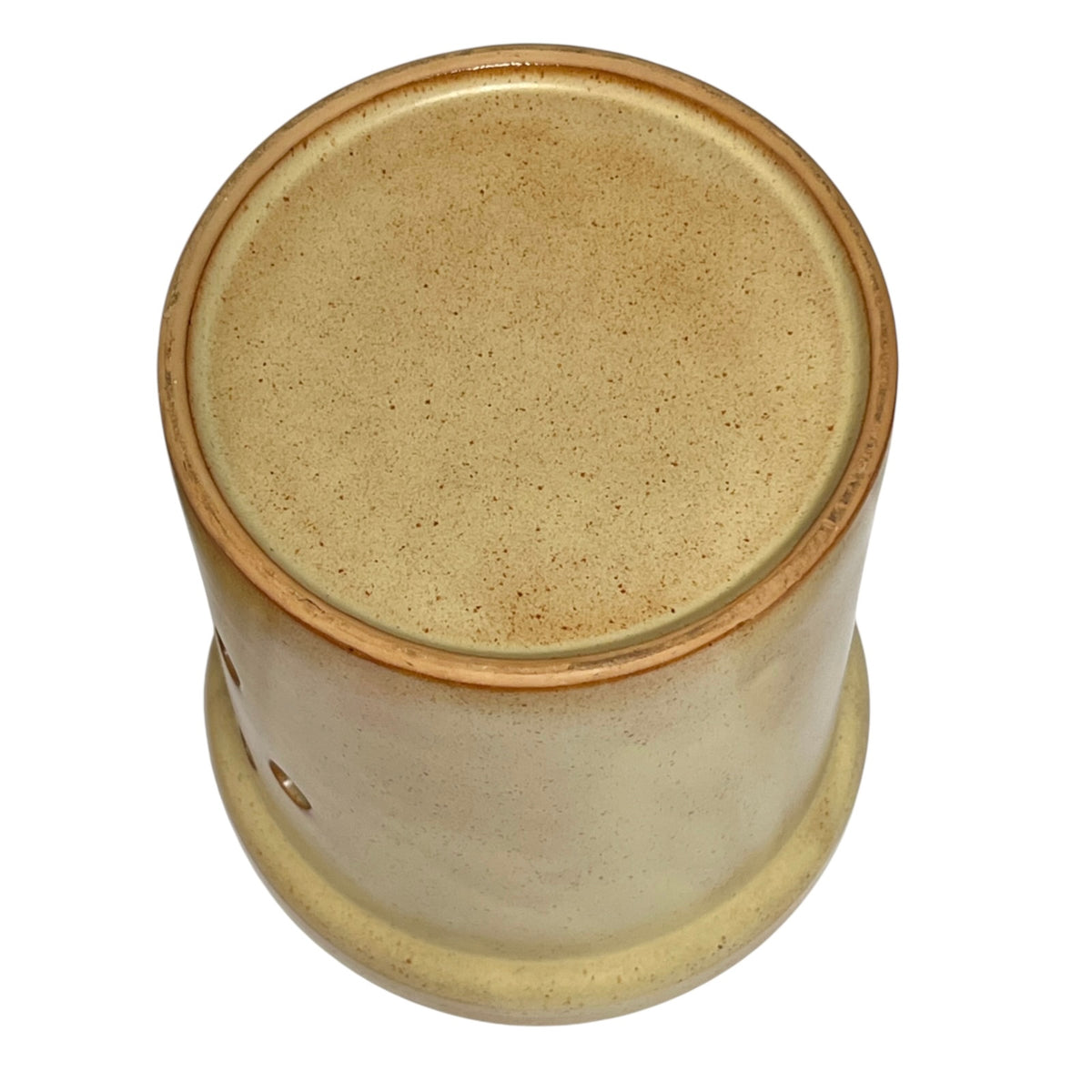 Vintage French Ceramic Onion Jar -  Kitchen Storage