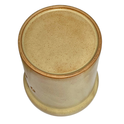 Vintage French Ceramic Onion Jar -  Kitchen Storage