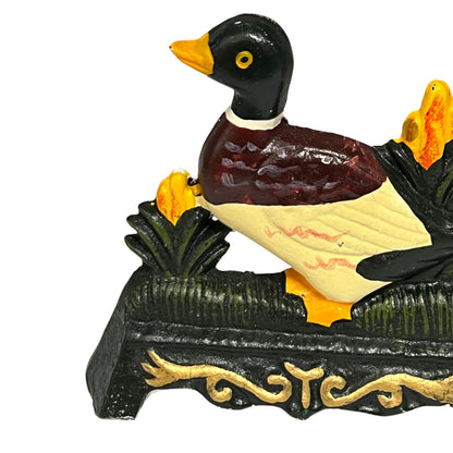 French Cast Iron Duck Door Stop – Shabby Chic Farmhouse Door Wedge Doorstop