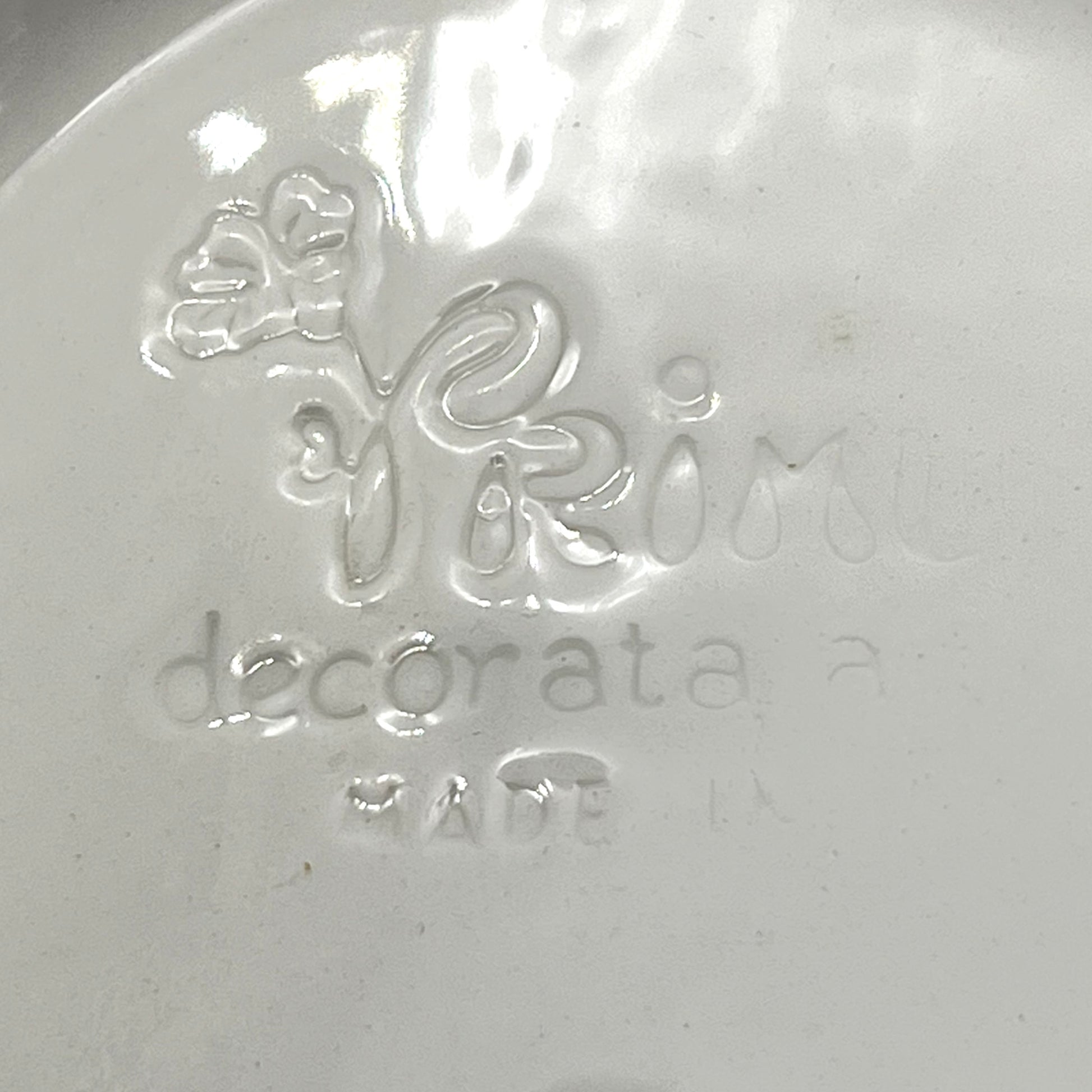 image 10 Italian La Primula hand painted couscous bowls