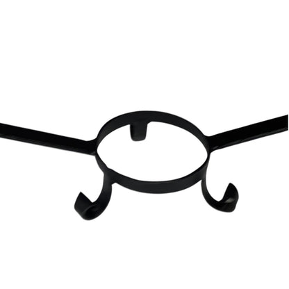 copper fruit bowl on a white background