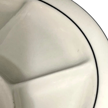 Set of 6 Vintage Goebel Oeslauer Sectioned Plates – West German Ceramics