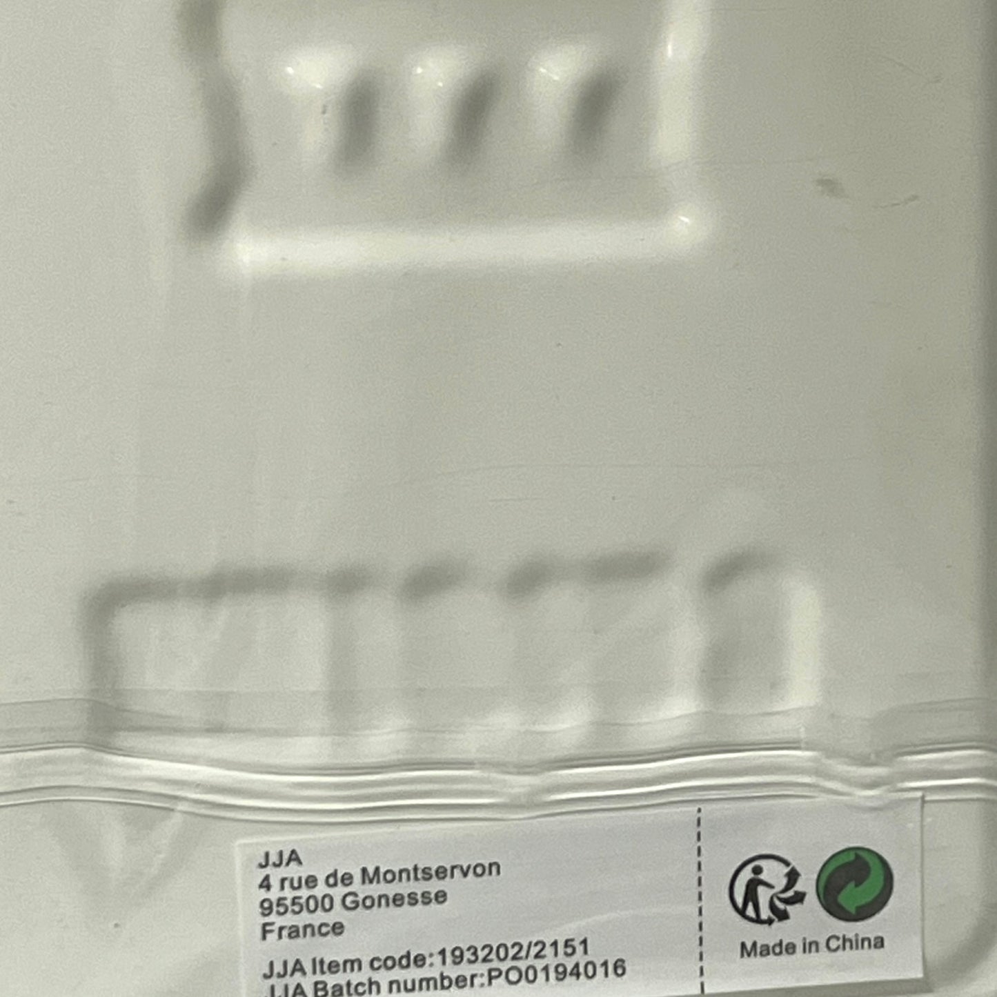Product packaging with branding and text on a white background