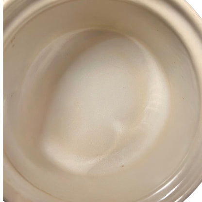 inside of Le Creuset cocotte