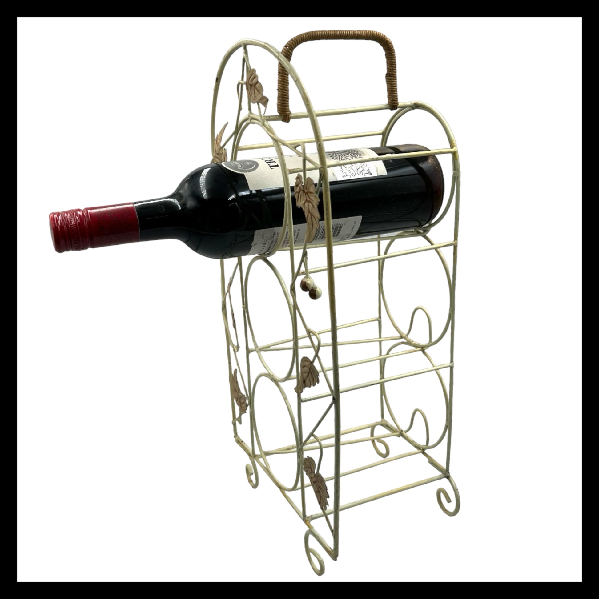 French table top freestanding 3 bottle holder rack for sale from All Things French Store