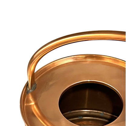 Vintage French Copper Houseplant Watering Can – Indoor Long Spout Plant Waterer – 1 Litre