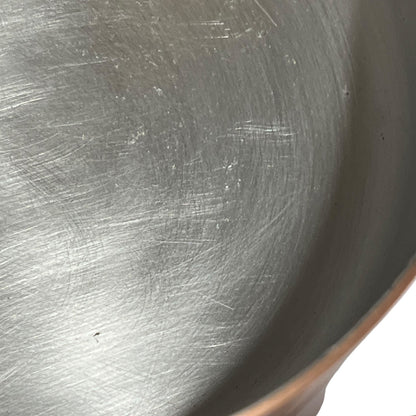 Vintage French Copper Saucepan Set of 4 | 2mm Thick | Aluminium Lined Cast Iron Handles