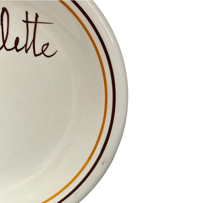 Vintage French Raclette Plates – Set of 6