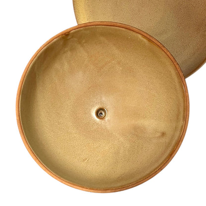 Close-up of a cheese dome on a white background