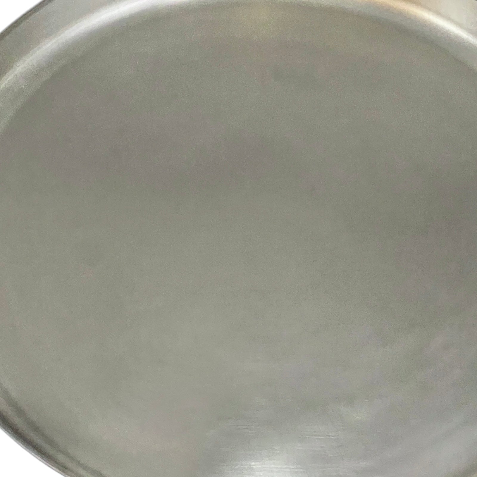 Close-up of a frying pan on a white background