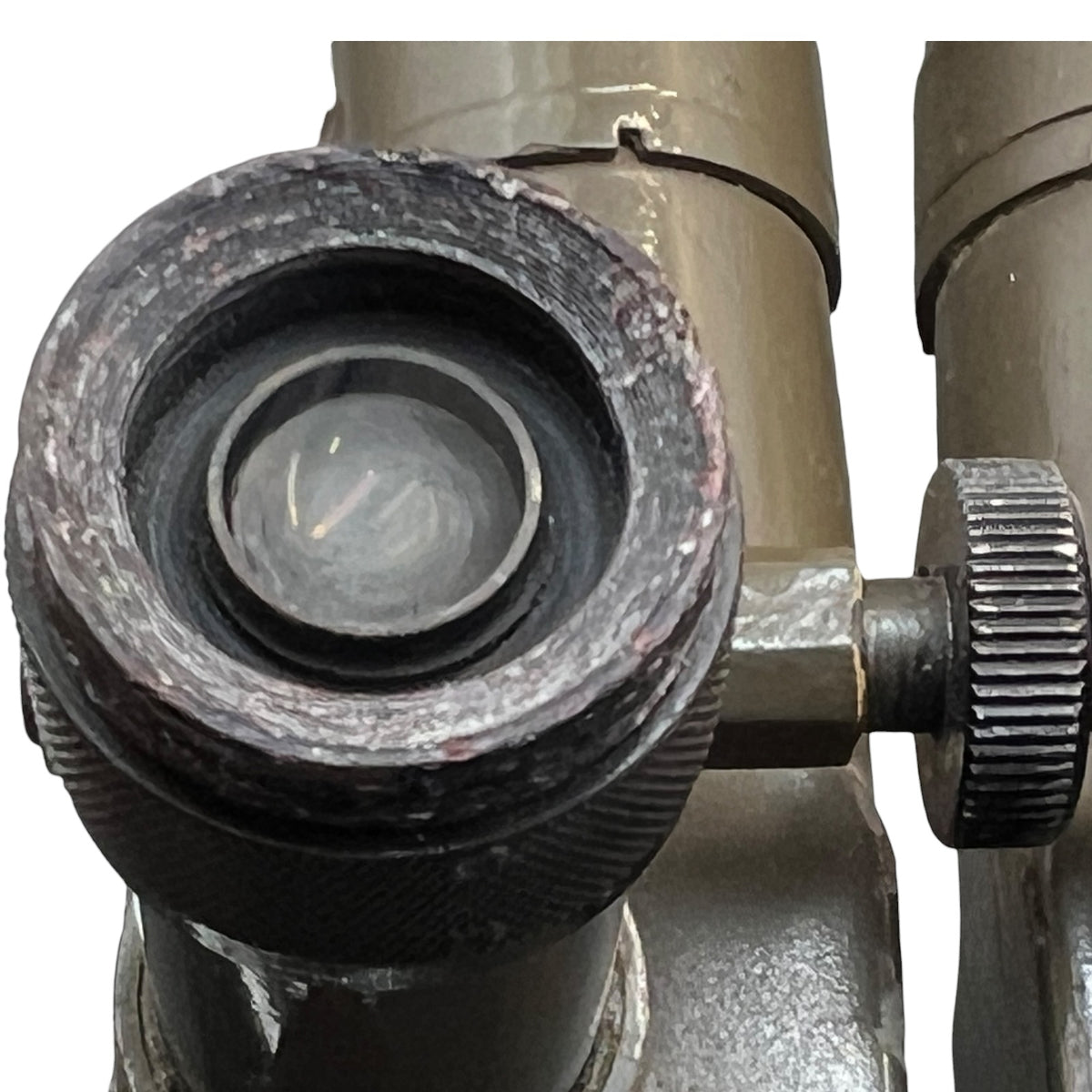 WWII Huet Paris 8x24 H/6400 Mle 1936 Military Trench Periscope Binoculars & Case