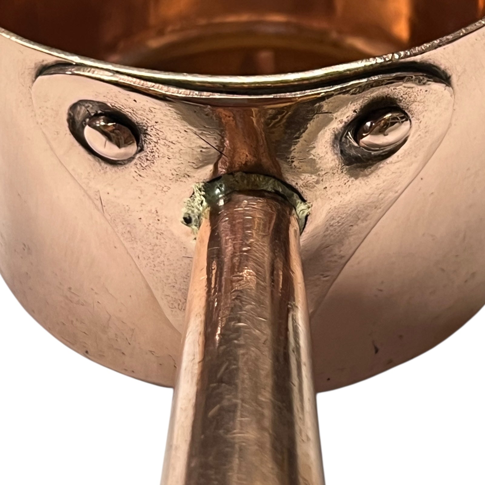 handle of copper sugar pan