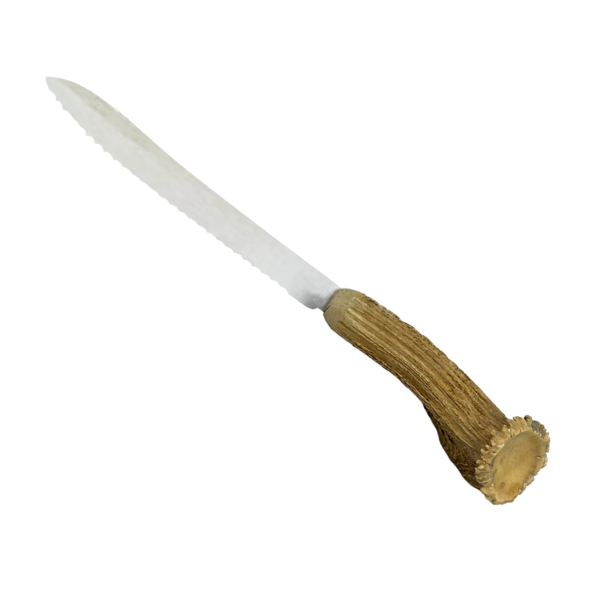 image French deer antler bread knife