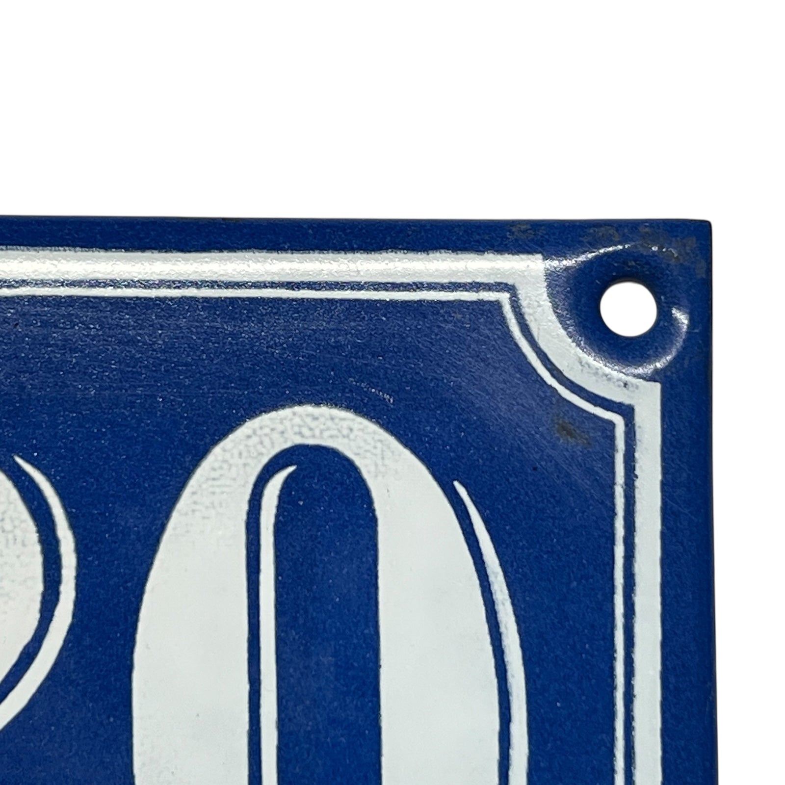 door number 120 top corner 