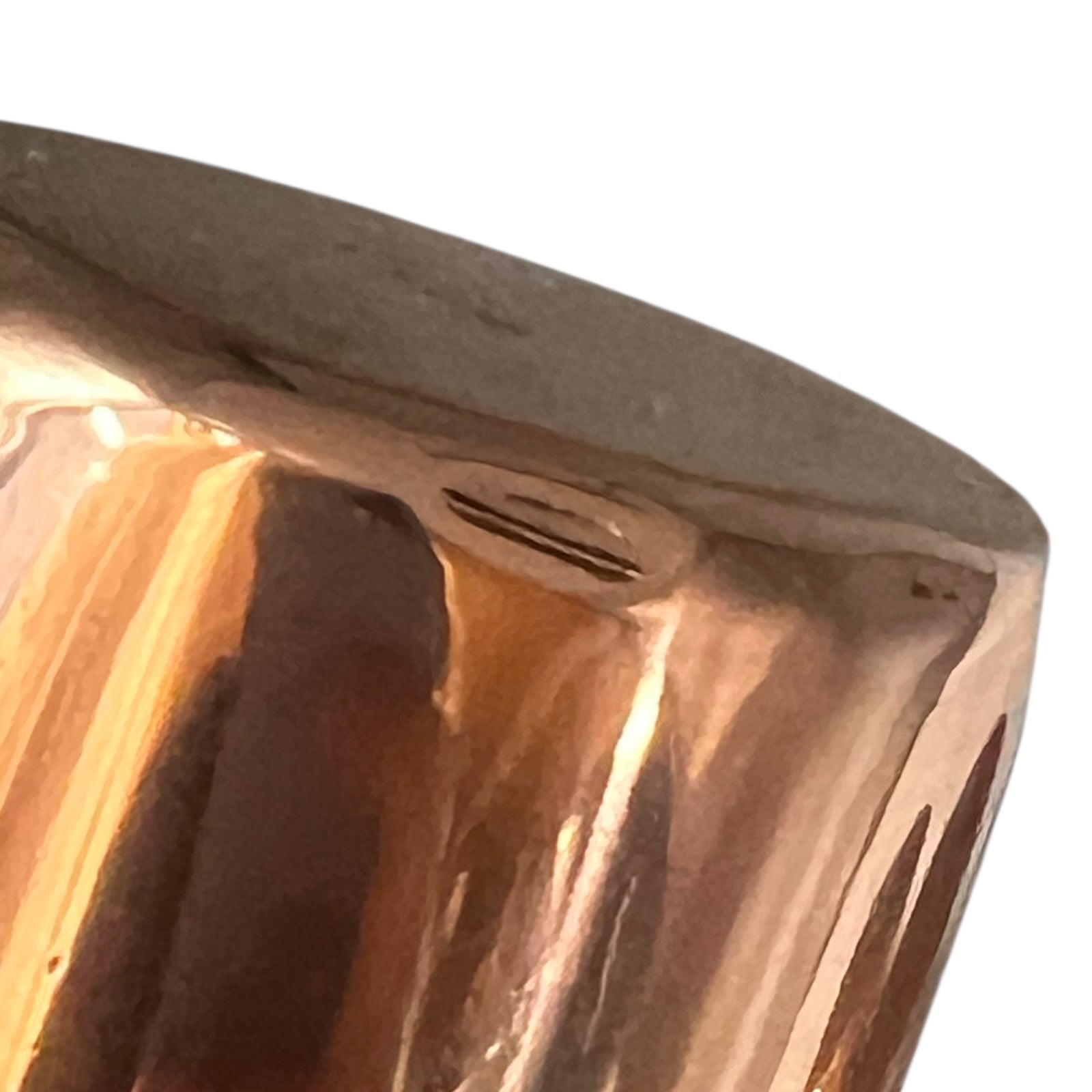 base rim of single of copper measure
