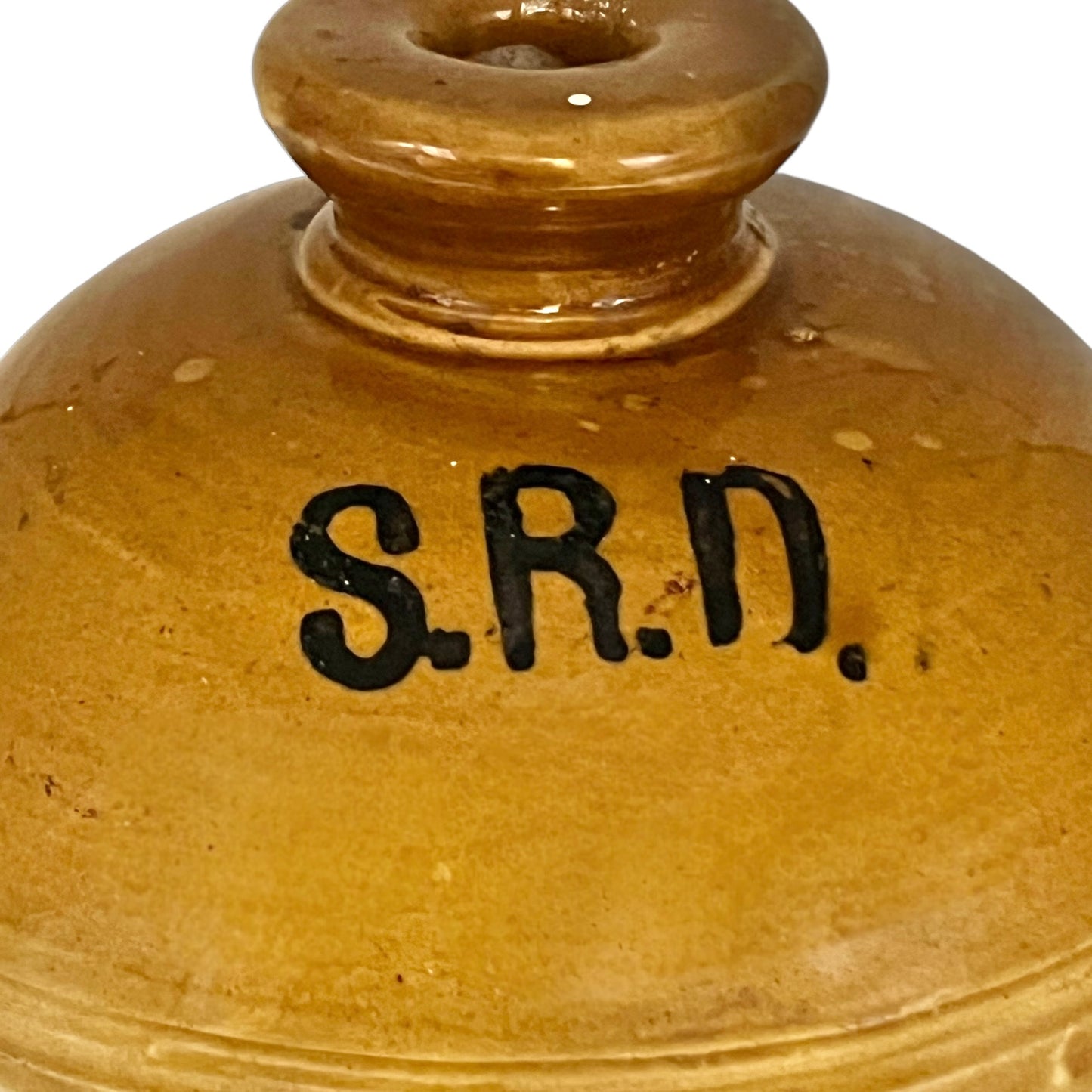 British WW1 Memorabilia SRD Rum Jar, WW1 Rum Jug, SRD Jar 