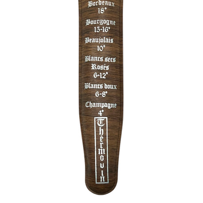 Vintage French Wine Thermometer, Sommelier Gift, Collectible Wine Accessory