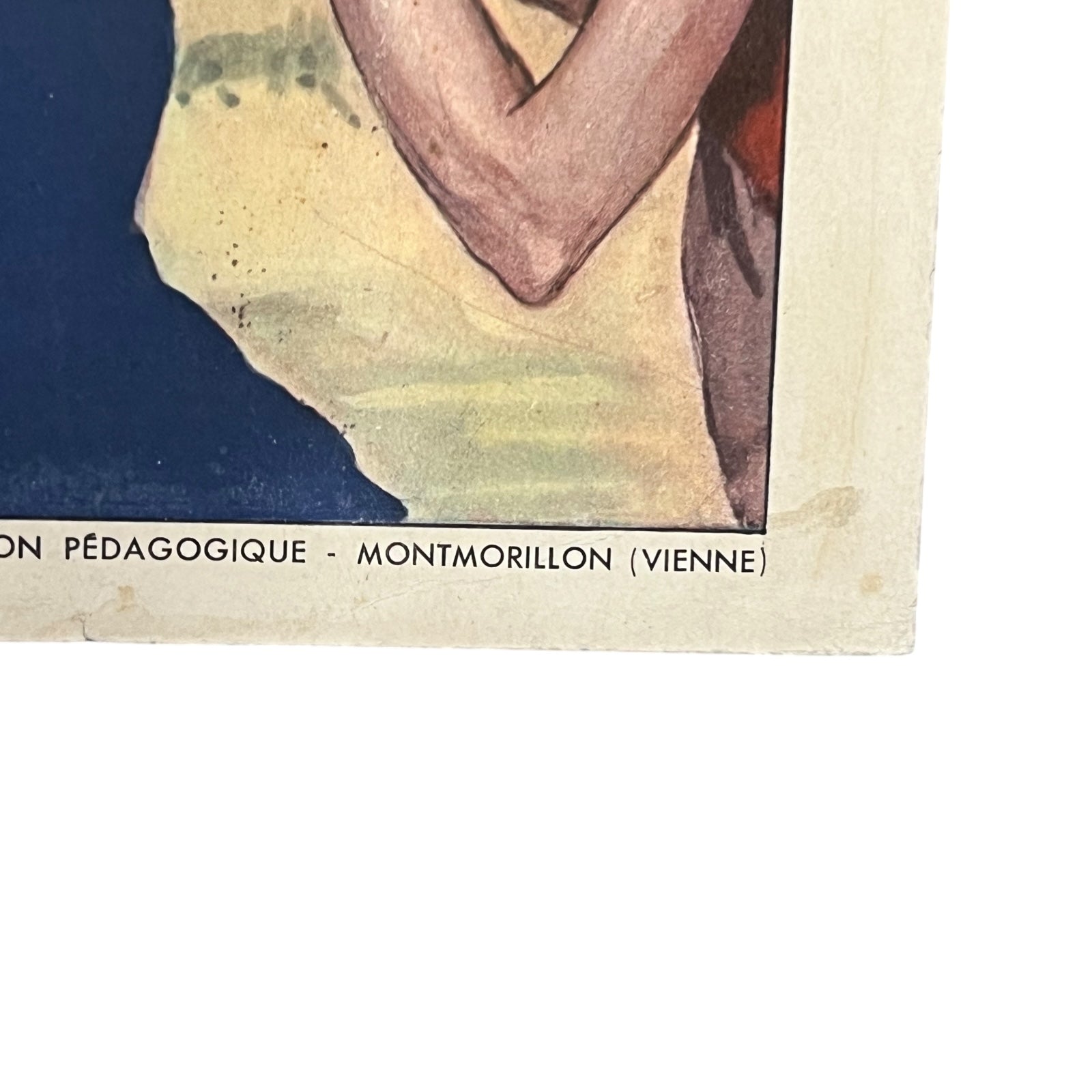 corner of French school poster