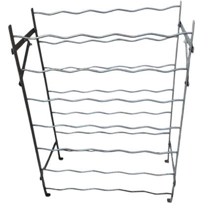 French Rigidex Style Metal Bottle Rack, Vintage Wine Cellar Rack holds 35 bottles for sale from All Things French Store