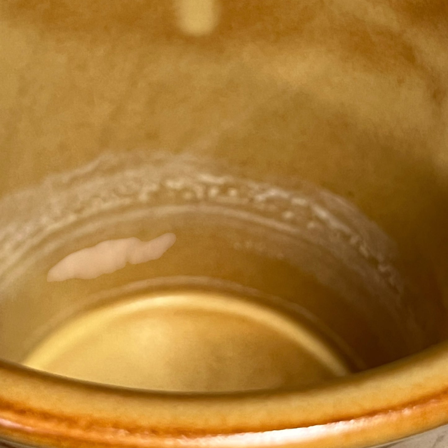 Vintage French Stoneware Ice Bucket “Glacons” – 1970s Retro Barware