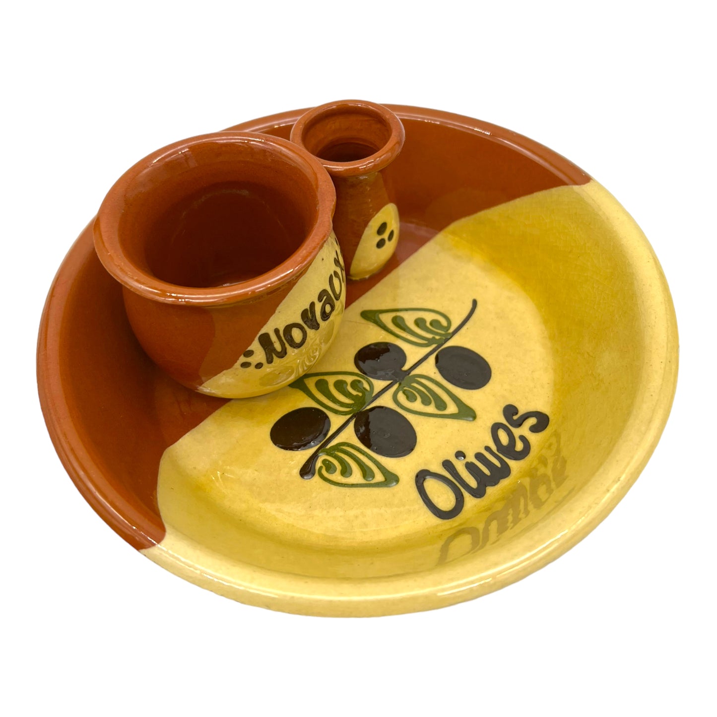 image French small olive or tapas dish 