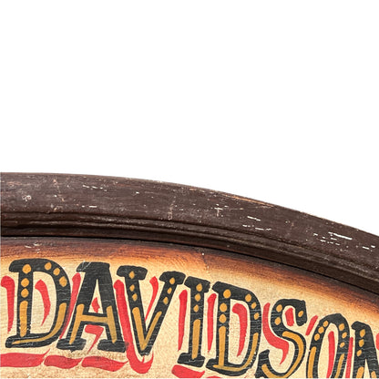 Harley Davidson Motorcycle 3D Wooden Wall Art – Vintage Style Pub Sign