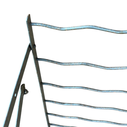 close up detail of bottle rack