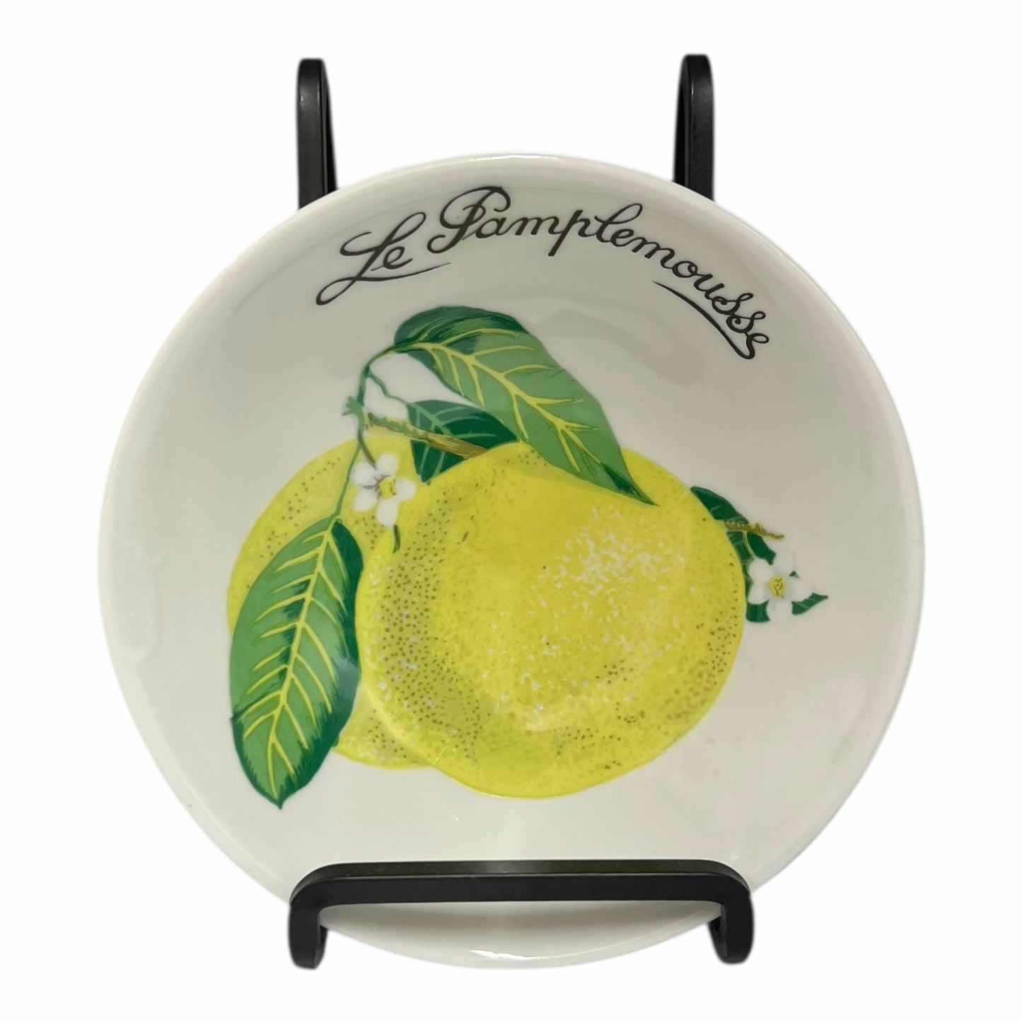 Set of 6 Vintage French “Le Pamplemousse” Grapefruit Dishes – Classic French Tableware